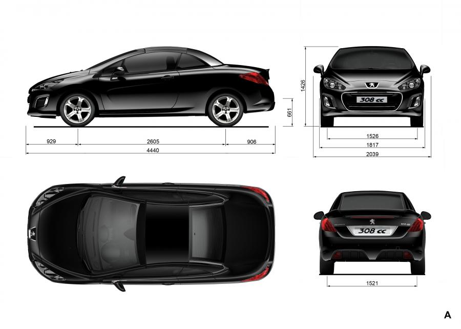  Peugeot 308 CC 2011 года  (фото 4 из 22)
